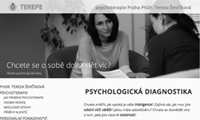 Prezentační stránky psychoterapeutky